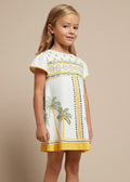 Vestito palme Better Cotton bambina