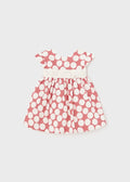 Vestito pois jacquard neonata