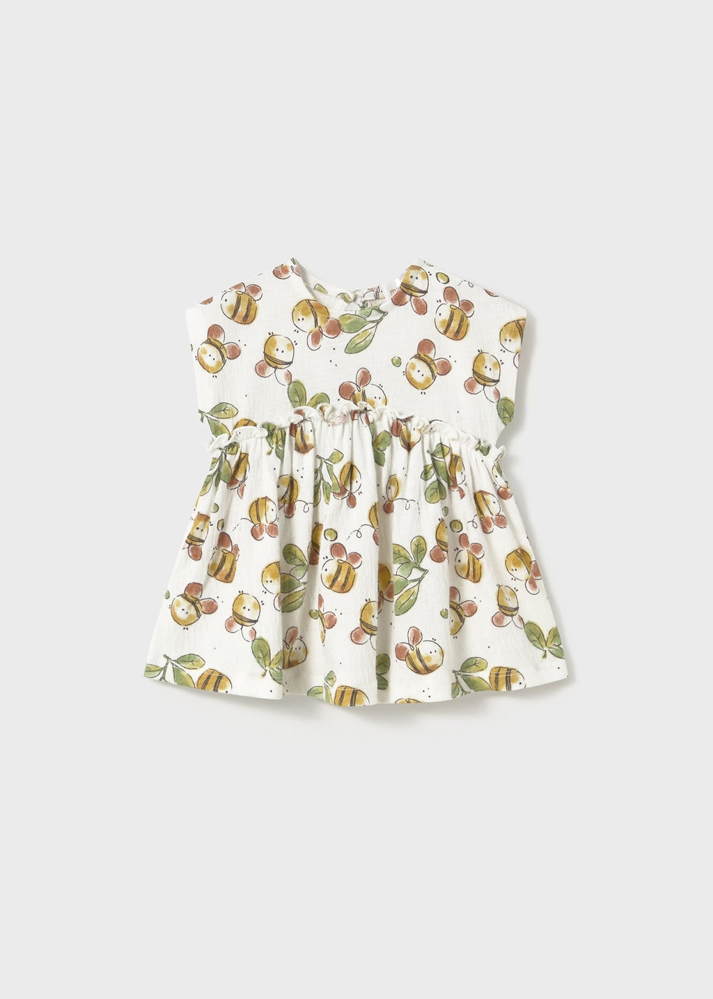 Vestito stampato casual neonata