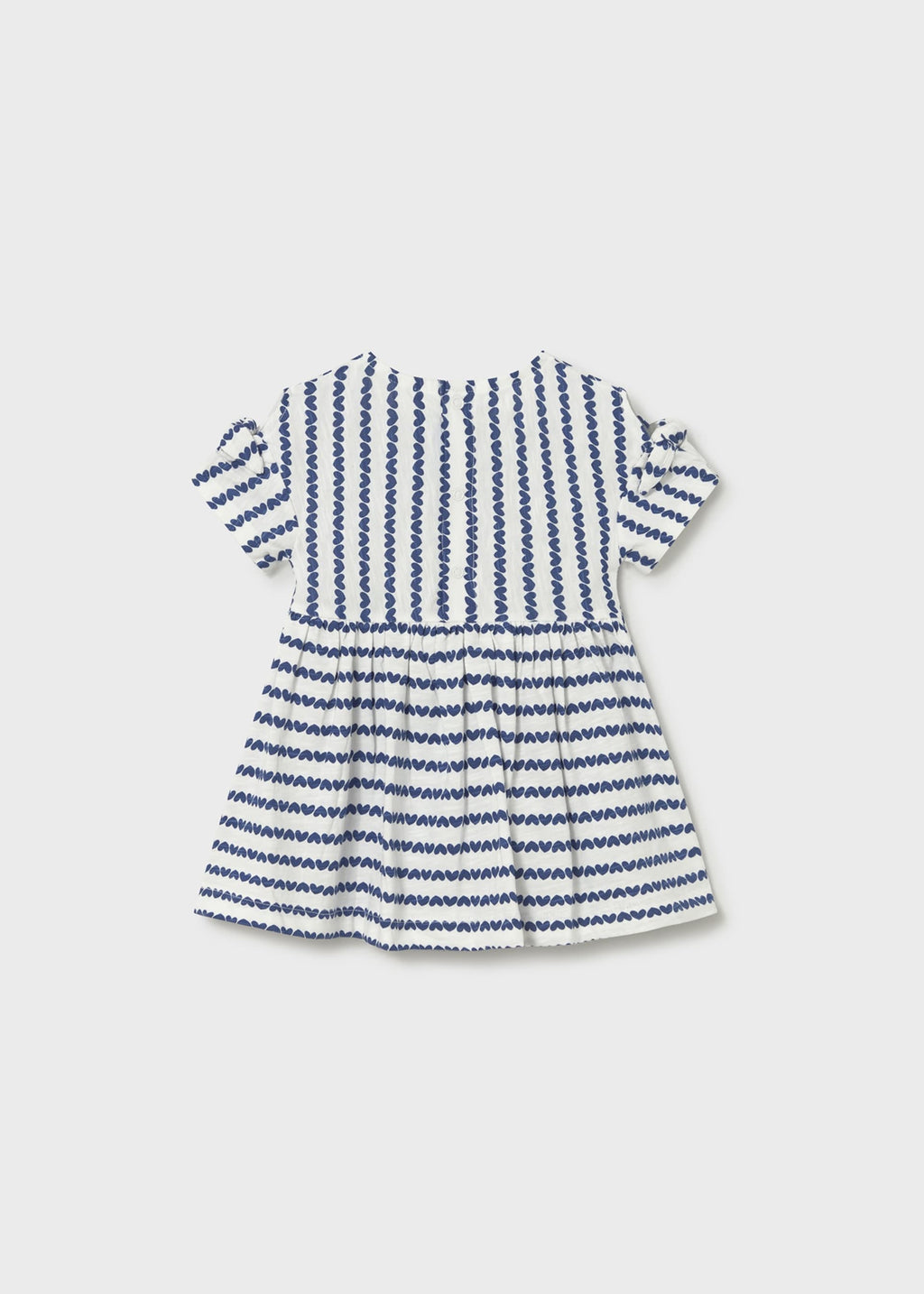 Vestito stampato con borsa neonata