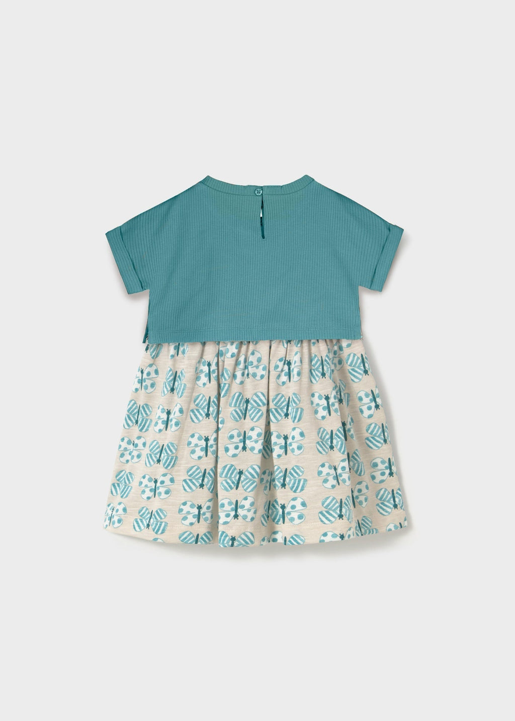 Vestito stampato con top bimba
