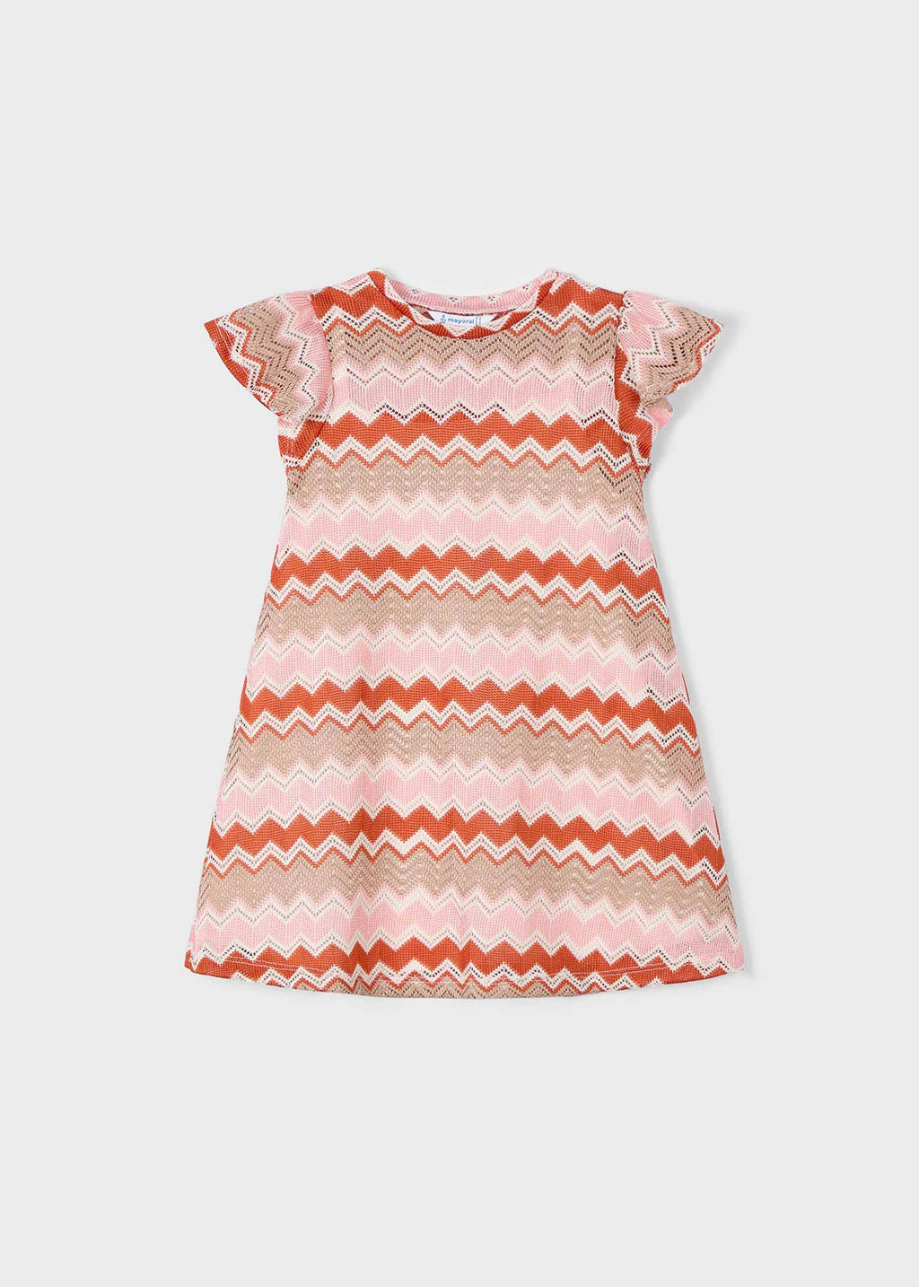 Vestito zigzag bambina
