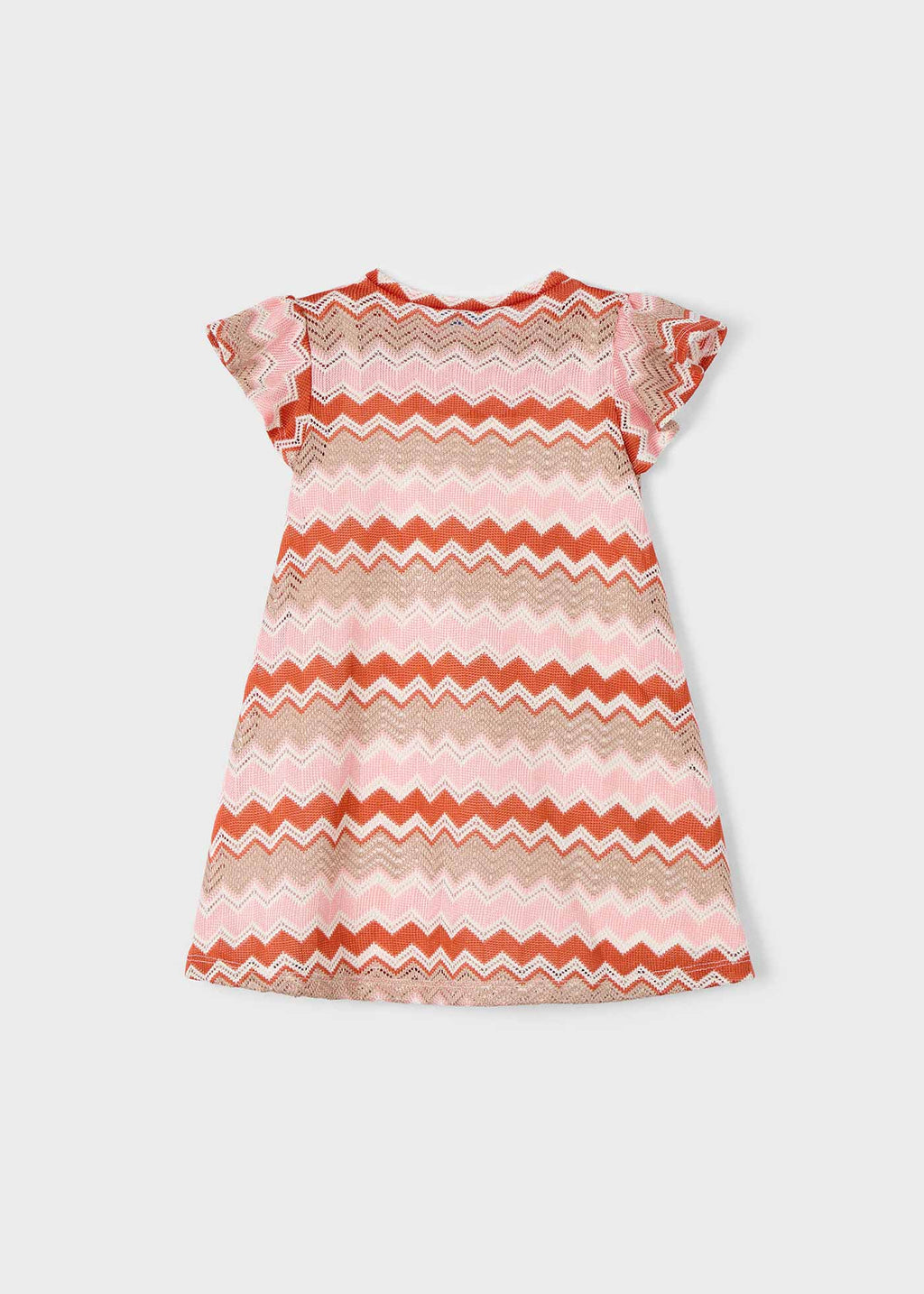 Vestito zigzag bambina