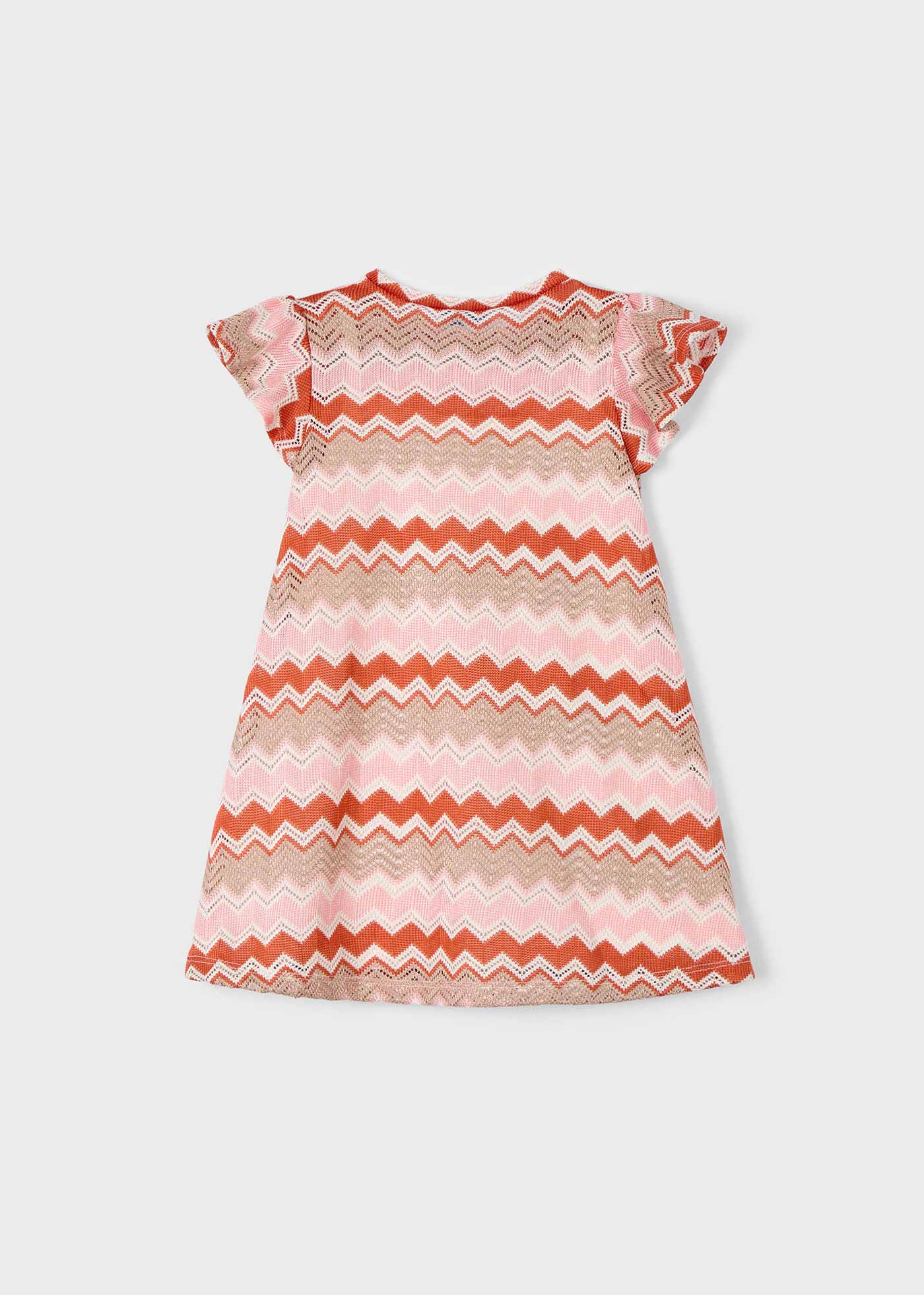 Vestito zigzag bambina